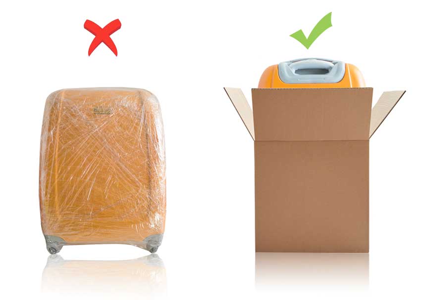 Jak zapakować bagaż dla kuriera