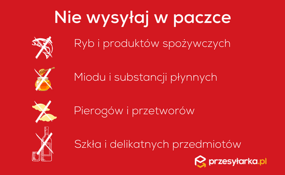 Towary zabronione w paczce do Polski na święta 2022
