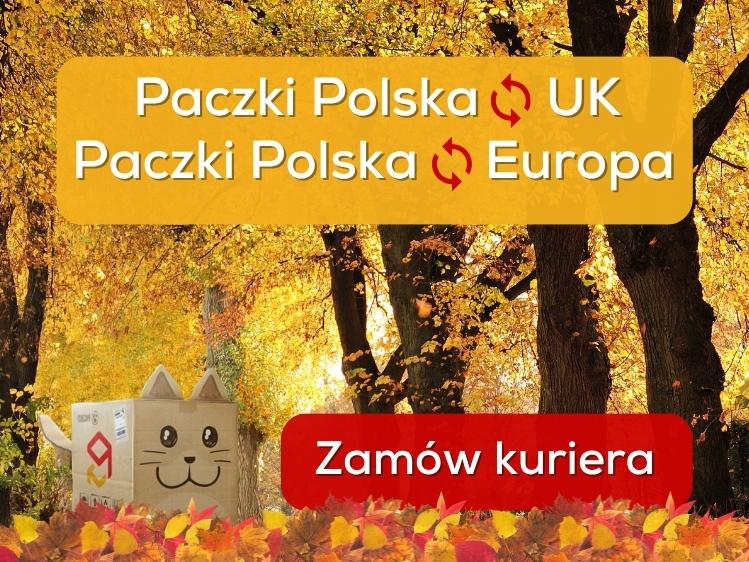 Paczki do Polski, paczki do Anglii, paczki do Niemiec - zamów kuriera.