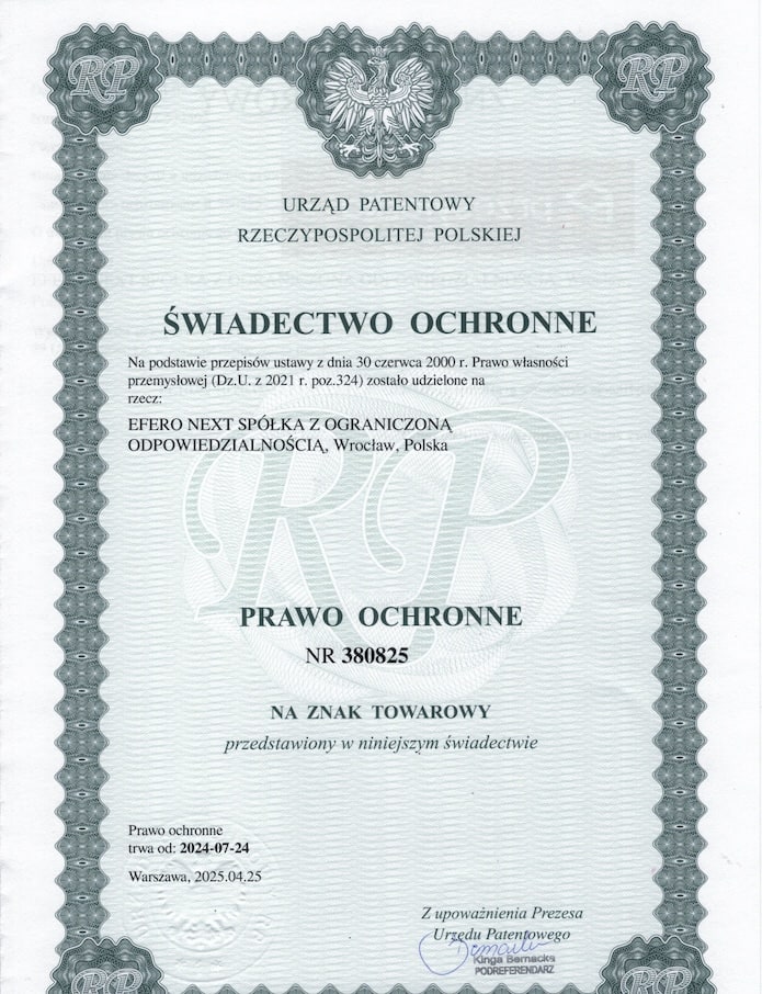 Świadectwo ochronne