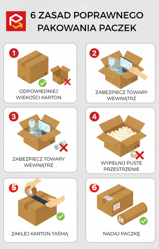 Jak zapakować paczkę do Holandii